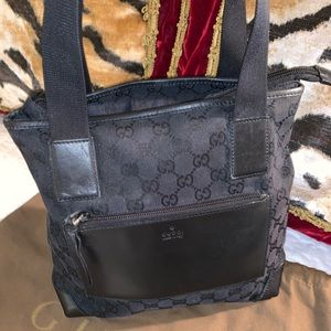 Authentic Gucci GG tote gag